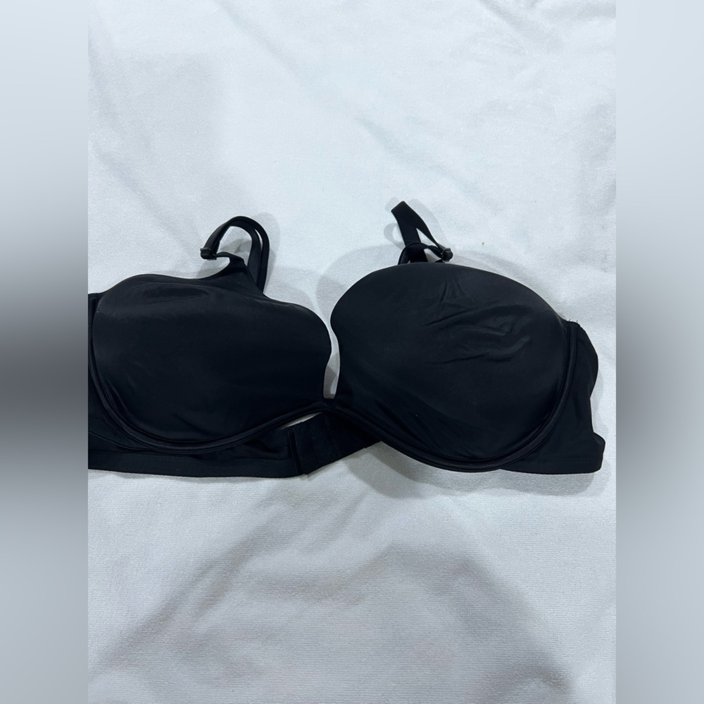 PINK VS Victoria Secret bra black lightest lined 42C - Picture 1 of 7